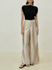 Viktoria Chan | SS23057 Stina flowy trousers [ 高开叉阔腿裤 黑 / 灰 / 卡其 ] 商品缩略图6