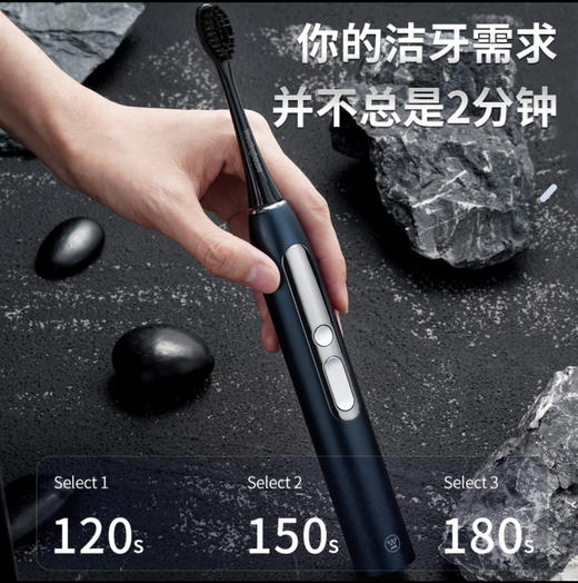 西屋（Westinghouse）智显彩屏声波电动牙刷 WT-608 商品图2