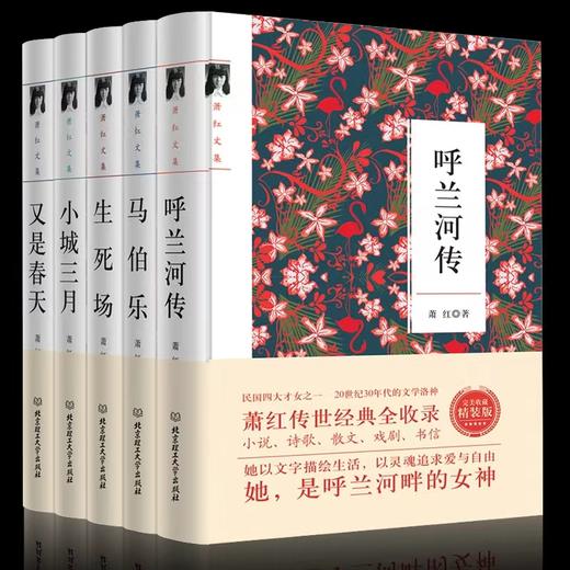 《萧红全集》5册经典版 商品图0