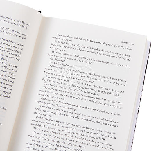 【中商原版】哈里王子自传 替补候补 平装 哈里王子萨塞克斯公爵 英国王室 Spare 英文原版 Prince Harry 商品图2