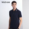 【菁英同款】名盾男士短袖Polo衫春夏桑蚕丝舒适翻领短袖t恤22588 商品缩略图0