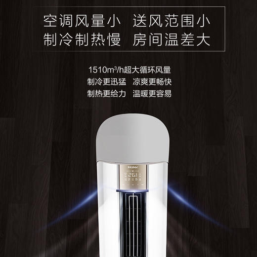 海尔（Haier）空调 KFR-72LW/28DNA81U1 瑞熙 商品图5