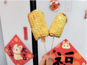 芝士烤玉米-空气炸锅