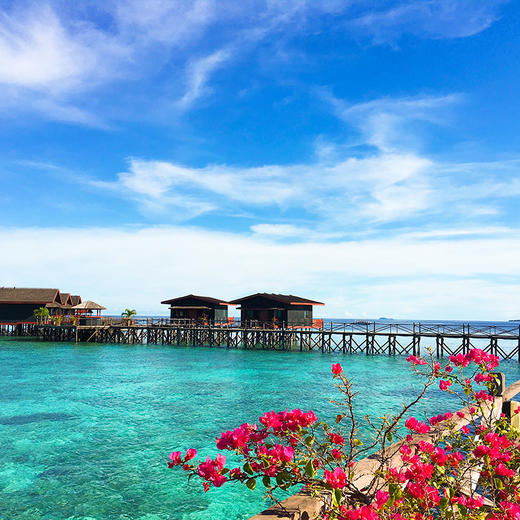 恋海假期邦邦岛龙珠度假村水屋仙本那住宿马达京卡帕莱水上屋预订 商品图2