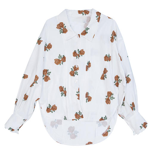 裁缝学苑 AG102复古港风衬衫纸样女装秋新款纸样板服装打版裁剪图 商品图4