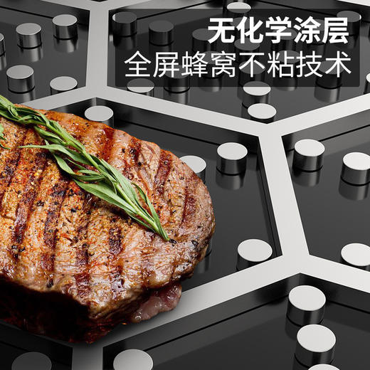 「316不锈钢！德国工艺」家用316不锈钢煎锅平底锅不粘锅无涂层电磁炉燃气厨房用品餐饮用具 商品图1