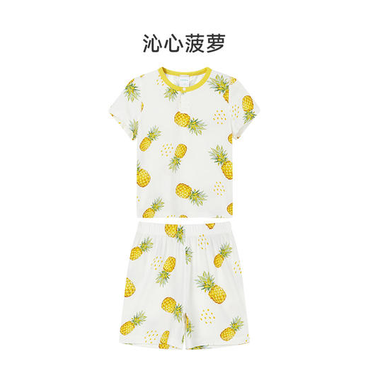 【59元秒杀】i-baby/英伦宝贝 春夏outlast恒温抑菌针织短袖睡衣 薄款春夏装 商品图10