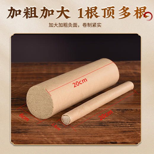 神农7号绒6cm加粗陈年艾条3支装 商品图1