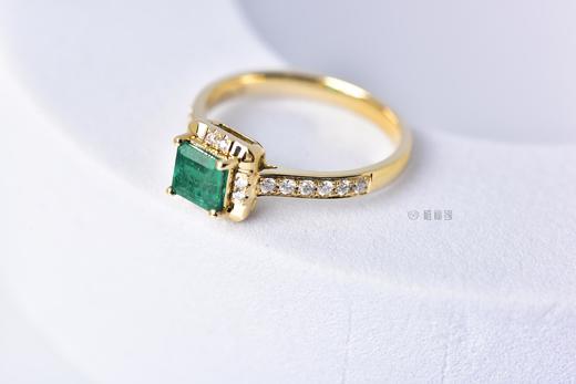 【简爱】镶钻祖母绿戒     CB12302087 商品图3
