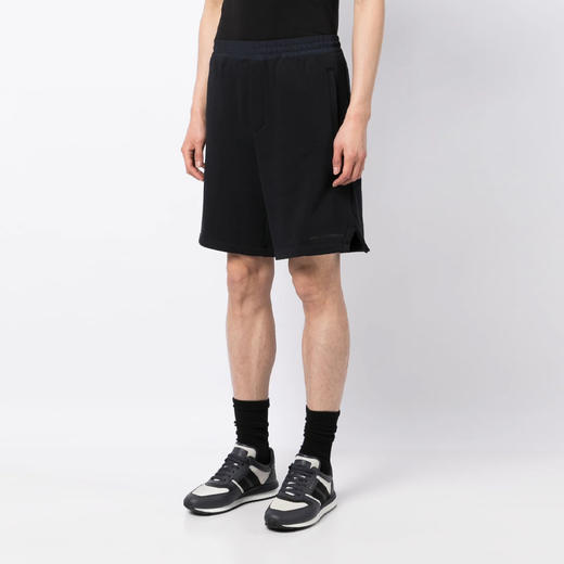 EMPORIO ARMANI 阿玛尼 男士棉质休闲短裤 黑色 3R1PV8 1JWPZ 0999 商品图1