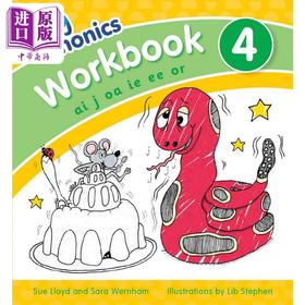 【中商原版】Jolly Phonics Workbook 4 NEW EDITION 快乐自然拼读练习册4 新版 英文原版 进口图书 教材教辅参考书
