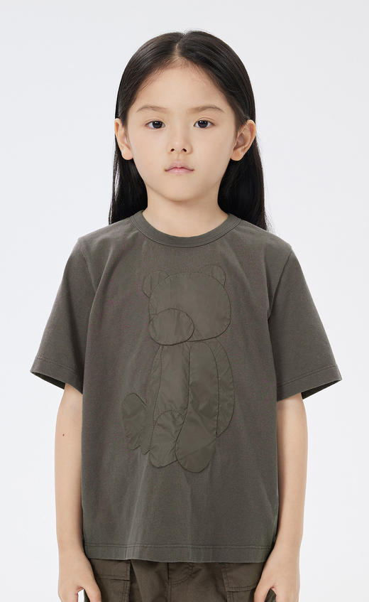 jnby  23年夏款   针织棉立体图案短袖T恤  1N4111970 商品图7