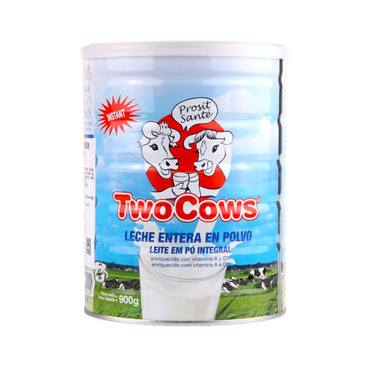 【保税直发】包邮包税  荷兰双牛TwoCows全脂奶粉900g   效期：27年2月 商品图0