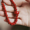 米马饰物  化太岁！6.5-7mm高含量(90%+)提升阳气磁场六字真言护身朱砂手串 商品缩略图0