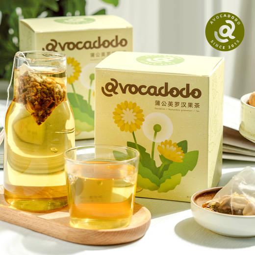 Avocadodo蒲公英罗汉果菊花金银茶润护甘甜祛嗓喉火牛油果果桥本 商品图1