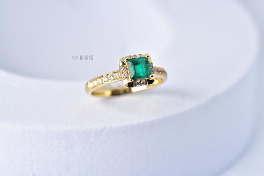 【简爱】镶钻祖母绿戒     CB12302087 商品图6