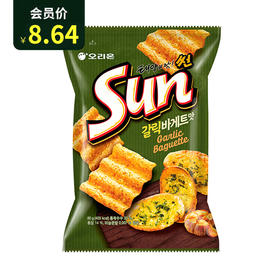 태양의맛 썬 갈릭바게트맛 sun好丽友蒜香味玉米片80g