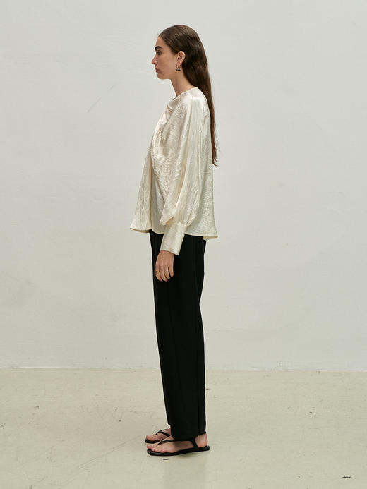 Viktoria Chan | SS23079 Nika knot blouse [ 衬衫  ] 商品图3
