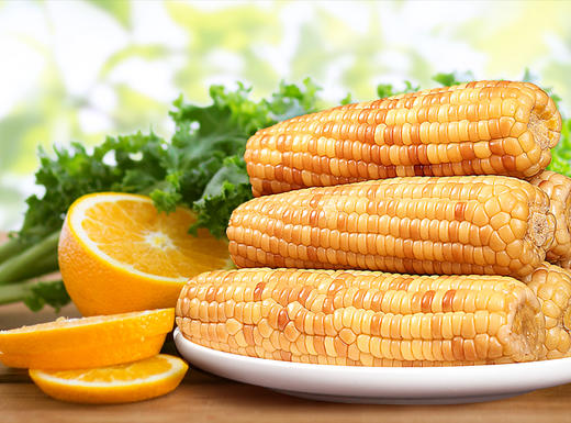 云南版纳香糯小玉米 加热即食（2斤装）普盒 商品图0