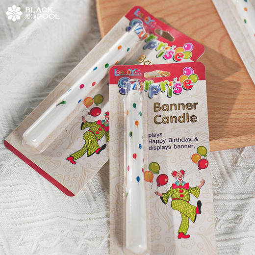 小丑蜡烛，限量100支。 温馨提示：愚人节有可能会翻车的蜡烛 （随蛋糕配送） 商品图2