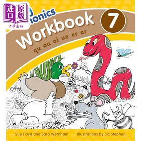 【中商原版】Jolly Phonics Workbook 7 NEW EDITION 快乐自然拼读练习册7 新版 英文原版 进口图书 教材教辅参考书