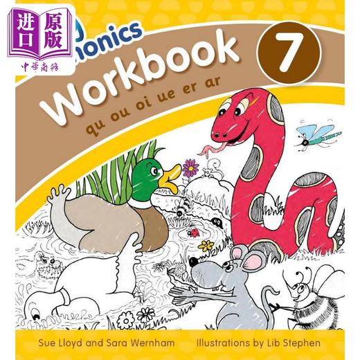 【中商原版】Jolly Phonics Workbook 7 NEW EDITION 快乐自然拼读练习册7 新版 英文原版 进口图书 教材教辅参考书 商品图0