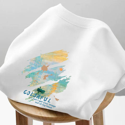 纯棉白色短袖t恤女宽松2023夏季新款潮牌打底衫半袖女装上衣ins潮 商品图12