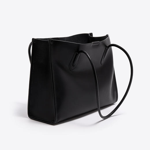 Safiya/索菲娅二层牛皮2023新款托特包单肩包包女式手提包女包 SF900285Y 商品图2