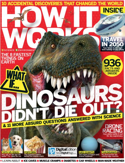 How It Works 英文原版万物杂志 【当月订下月发，全年刊】享誉全球的青少年科普期刊 商品图1