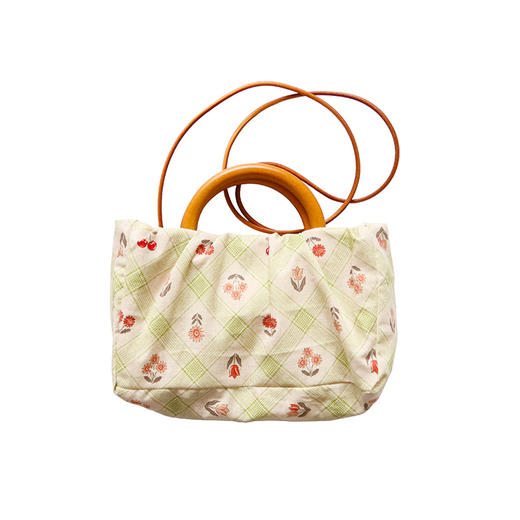 HUJI祤集sunrise手提斜挎包插画樱桃草莓 商品图11