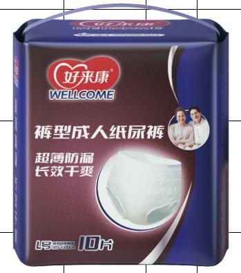 好莱康成人护理垫大号10片 商品图0