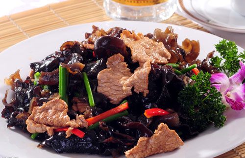 热菜教程-木耳炒肉