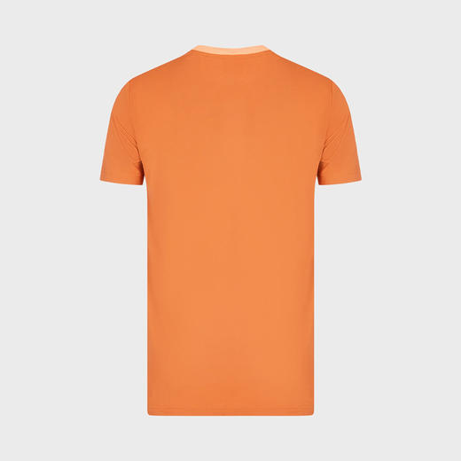 EMPORIO ARMANI EA7 阿玛尼 男士字母徽标印花圆领短袖T恤 橘色 3RPT30 PJEMZ 1662 商品图1