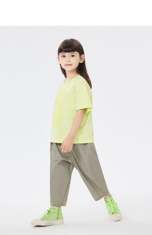 jnby  23年夏款   针织棉立体图案短袖T恤  1N4111970 商品图5