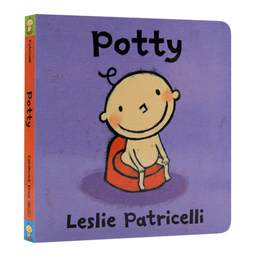 英文原版 Potty 上厕所 一根毛脏小孩系列绘本 幼儿英语启蒙纸板书 Leslie Patricelli 培养宝宝上厕所 英文版进口原版书籍 商品图0
