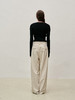 Viktoria Chan | SS23012 Astrid pleated trousers[ 长裤 黑 / 白 / 浅米 ] 商品缩略图6