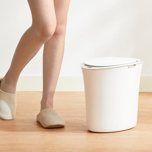山水（SANSUI）食物处理机智能垃圾桶 白色 商品图3
