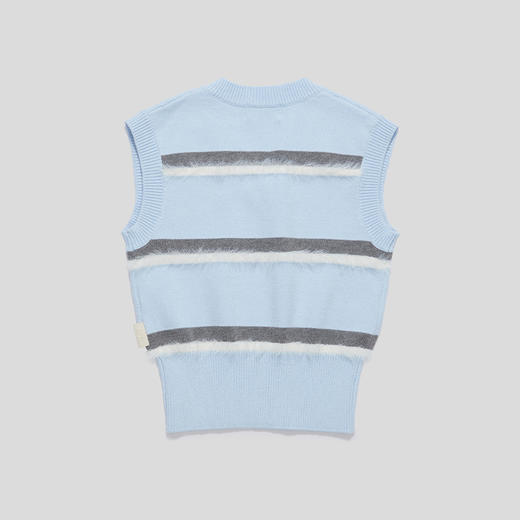 GOODBAI GOODEES 复古条纹针织背心 商品图5