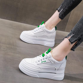 厚底松糕鞋百搭单鞋休闲小白鞋BT-S1088-12