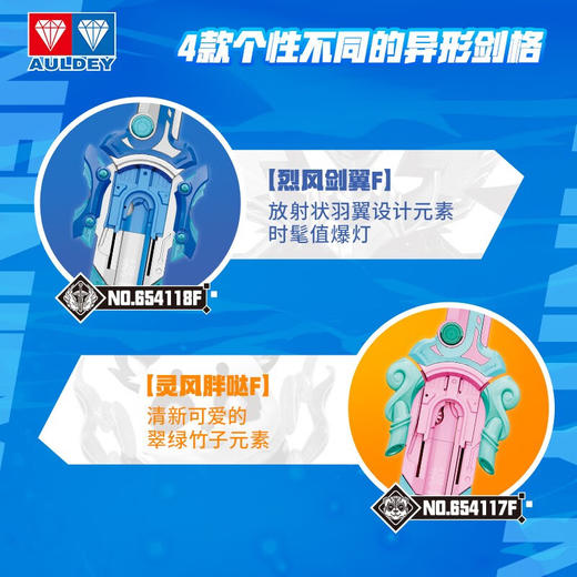 奥迪双钻654115F战斗竞技系列-金刚凤皇F 商品图2