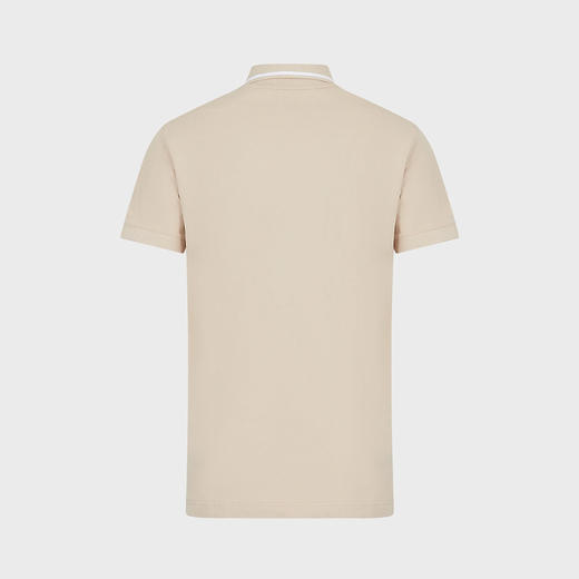 EMPORIO ARMANI EA7 阿玛尼 男士棉质字母徽标印花短袖polo衫 卡其色 3RPF17 PJ03Z 1722 商品图1