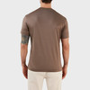 EMPORIO ARMANI 阿玛尼 男士刺绣徽标圆领短袖T恤 咖啡色 3R1TV4 1JUVZ 0440 商品缩略图2