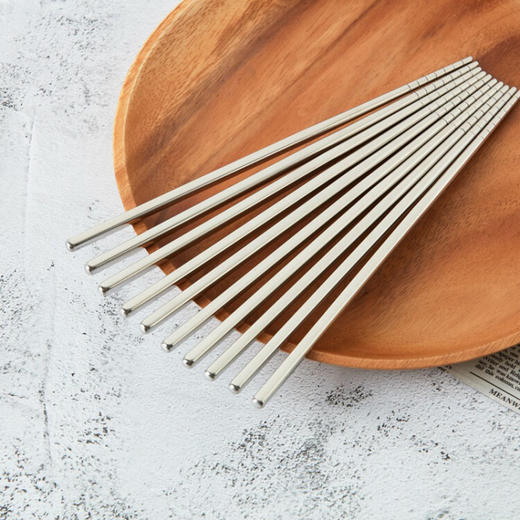 不锈钢筷 5双组 商品图0