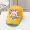 儿童帽子春夏季新款宝宝鸭舌帽男童女童棒球帽遮阳卡通韩版包边帽 商品缩略图9