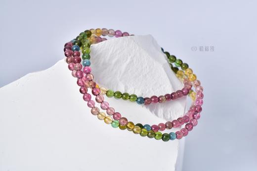 【虹彩】彩虹碧玺多圈手串    CB230307602 商品图1
