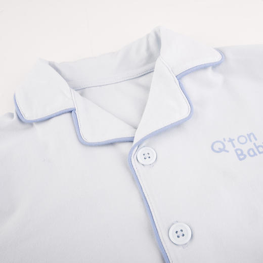 棉果果商场同款春季新品（5A）级抗菌90-130尺码内衣家居服睡衣套装2件套对开套装M111304223101 商品图2