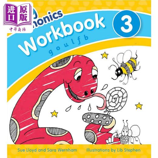 【中商原版】Jolly Phonics Workbook 3 NEW EDITION 快乐自然拼读练习册3 新版 英文原版 进口图书 教材教辅参考书 商品图0