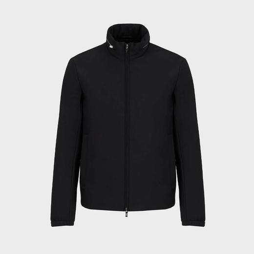 【二】EMPORIO ARMANI 阿玛尼 男士尼龙全拉链夹克外套 深蓝色 8N1BD2 1NZAZ 0920 商品图0