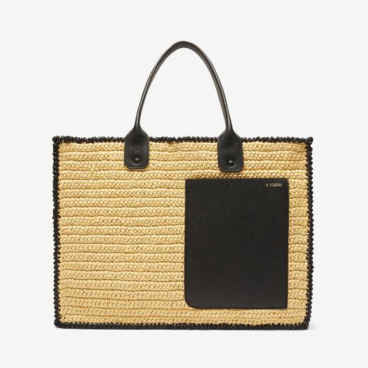 SOFT RAFFIA CROCHET  大号托特包 商品图0