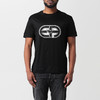 EMPORIO ARMANI 阿玛尼 男士刺绣徽标圆领短袖T恤 黑色 3R1TV4 1JUVZ 0999 商品缩略图1